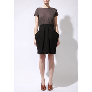 Apiece Apart All-in-one Dress Size 4 Black and Mauve